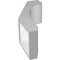 Ekena Millwork 5 1/2-in. W x 10-in. D x 22-in. H Legacy Architectural Grade PVC Knee Brace BRCP055X10X22LEC - alternate 3